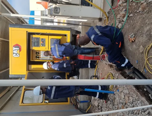 KELM generator installation