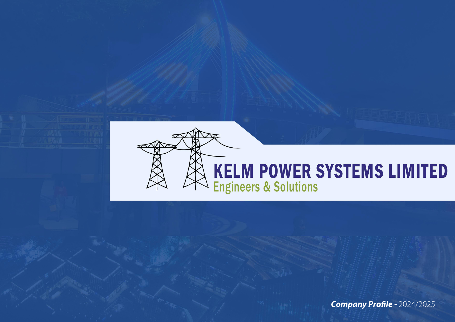 KELM company profile 2024–2025 front cover