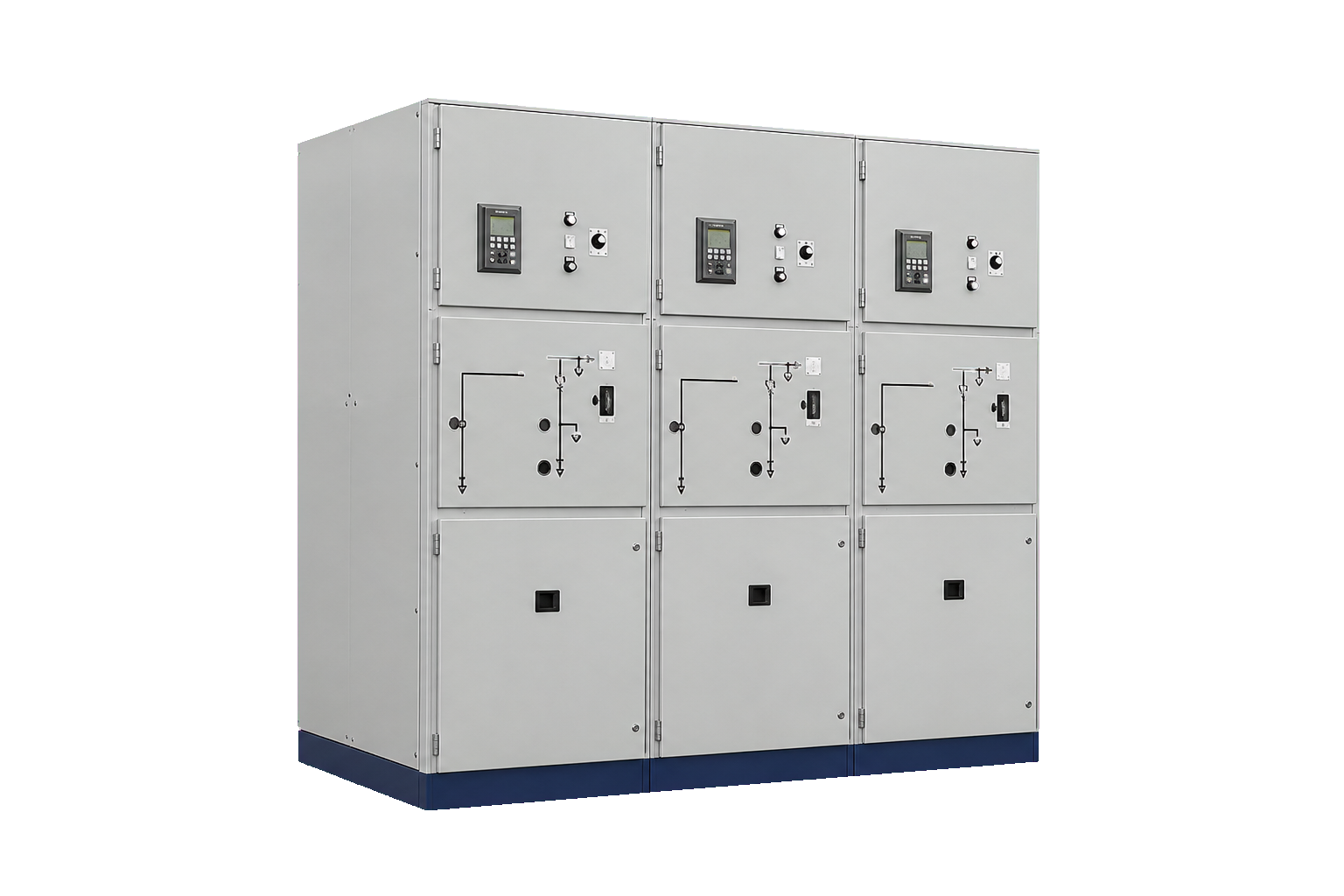 Medium-voltage switchgear lineup